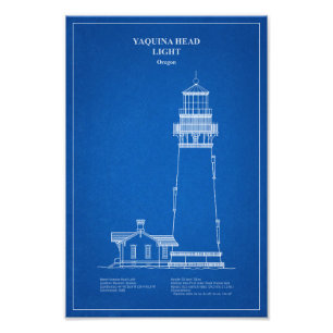 Impression Photo Phare de Yaquina Head - Oregon - AD