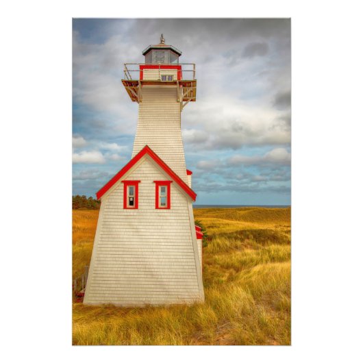 Impression Photo Phare d'East Point (Devant)