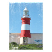 Impression Photo Phare du Cap Agulhas 1849 (Devant)