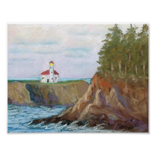Impression Photo Phare du Cap Arago (Devant)