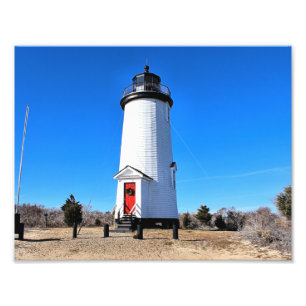 Impression Photo Phare du Cap Poge, Massachusetts Chappaquiddick