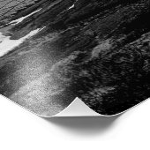Impression Photo Phare minimaliste noir blanc (Coin)