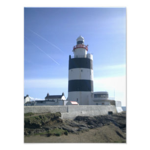 Impression Photo Phare principal de crochet, Wexford, Irlande