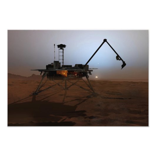 Impression Photo Phoenix Mars Lander 3 (Devant)