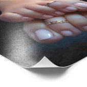 Impression Photo Photos des pieds (Coin)