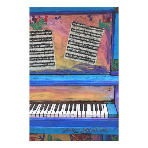 Impression Photo Piano coloré