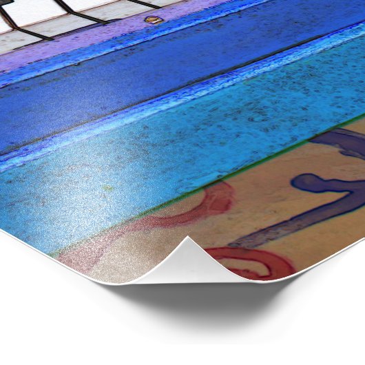 Impression Photo Piano coloré (Coin)