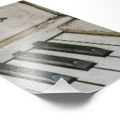 Impression Photo Piano électrique Wulitzer vintage (Coin)