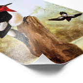 Impression Photo Pic Rouge (Coin)