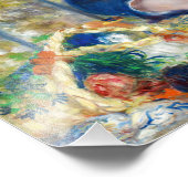 Impression Photo Pierre-Auguste Renoir - Deux soeurs sur la terrass (Coin)