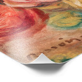 Impression Photo Pierre-Auguste Renoir - Roses (Coin)