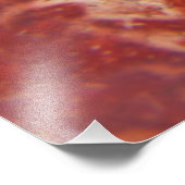 Impression Photo Pierre rouge (Coin)