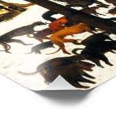 Impression Photo Pieter Bruegel Hunters dans la neige (Coin)