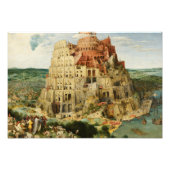 Impression Photo Pieter Bruegel l'Ancien - La Tour de Babel (Devant)
