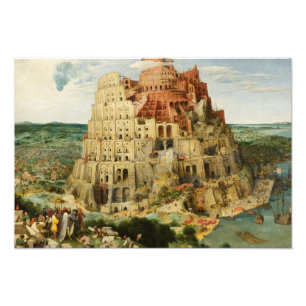 Impression Photo Pieter Bruegel l'Ancien - La Tour de Babel