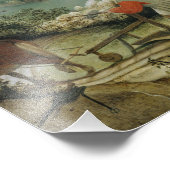 Impression Photo Pieter Bruegel l'Ancien -Paysage Chute d'Icarus (Coin)