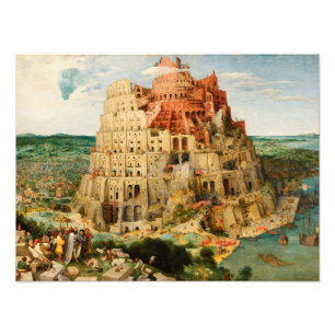 Impression Photo Pieter_Bruegel_the_Elder_-_La_Tour_de_Babel_(Vie