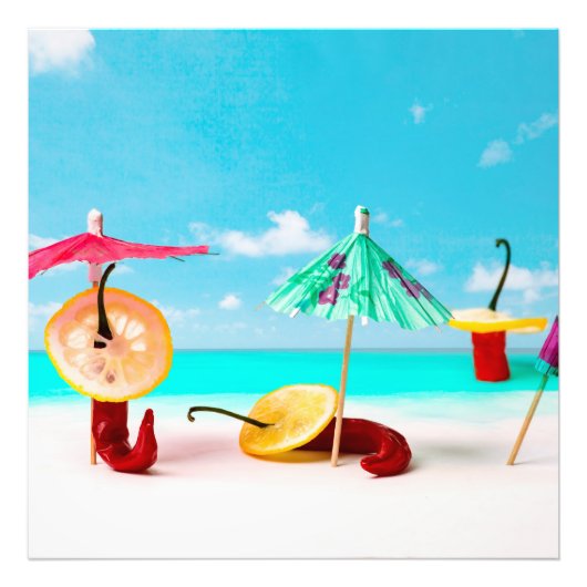 Impression Photo Piment De La Mer (Devant)