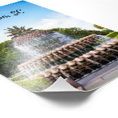 Impression Photo Pineapple Fountain à Charleston (Coin)