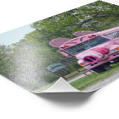 Impression Photo Pink Ben Wheeler, Texas, Hogfest Bus (Coin)