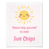 Impression Photo Pink Notre Petite Table Soleil Top Signal Annivers (Devant)