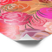 Impression Photo Pink plants (Coin)