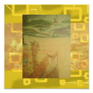 Impression Photo Pique-nique au bord de la mer