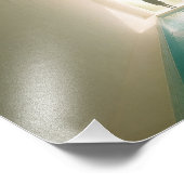 Impression Photo Piscine Dreamcore avec entité - Liminal (Coin)