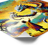 Impression Photo pixelated image of a dragon trainer (Coin)