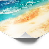 Impression Photo Plage (Coin)