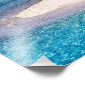 Impression Photo Plage ฺ Bora Bora (Coin)