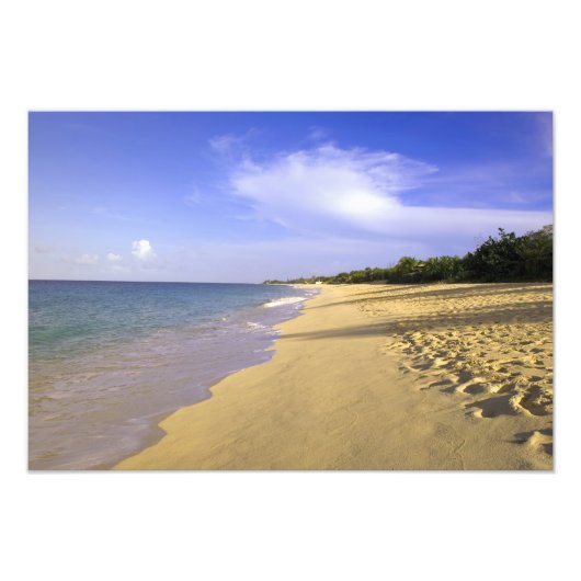 Impression Photo plage de Baie Longue, St-Martin, (Devant)