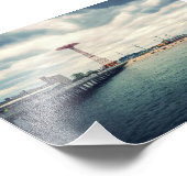 Impression Photo Plage de Coney Island (Coin)