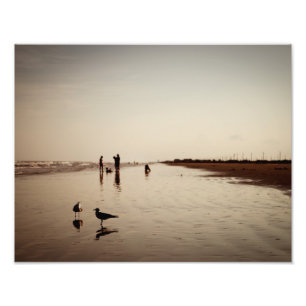 Impression Photo Plage de Galveston Beachlife