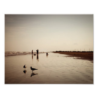 Impression Photo Plage de Galveston Beachlife