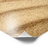 Impression Photo Plage de sable. Texture De Sable Pour Arrière - pl (Coin)