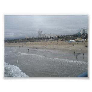 Impression Photo Plage de Santa Monica