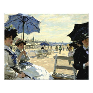 Impression Photo Plage de Trouville