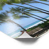 Impression Photo Plage de Waikiki (Coin)