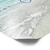 Impression Photo Plage Dreams Citation Inspiration Rétro Ocean Wave (Coin)