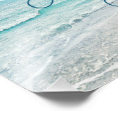 Impression Photo Plage Dreams Citation Inspiration Rétro Ocean Wave (Coin)
