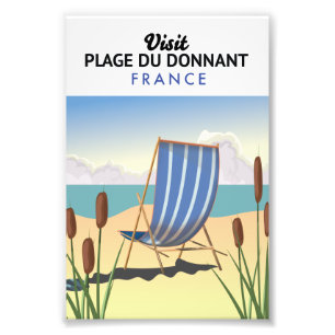 Impression Photo Plage du Donnant France