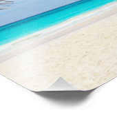 Impression Photo Plage du Paradis tropical (Coin)