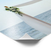 Impression Photo Plage Mariage Bliss (Coin)