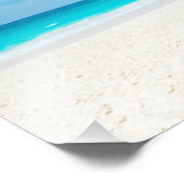 Impression Photo Plage Paradis Tropical (Coin)