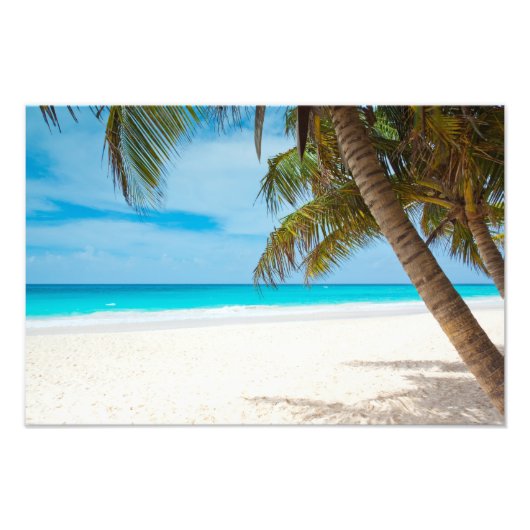 Impression Photo Plage Paradis Tropical (Devant)