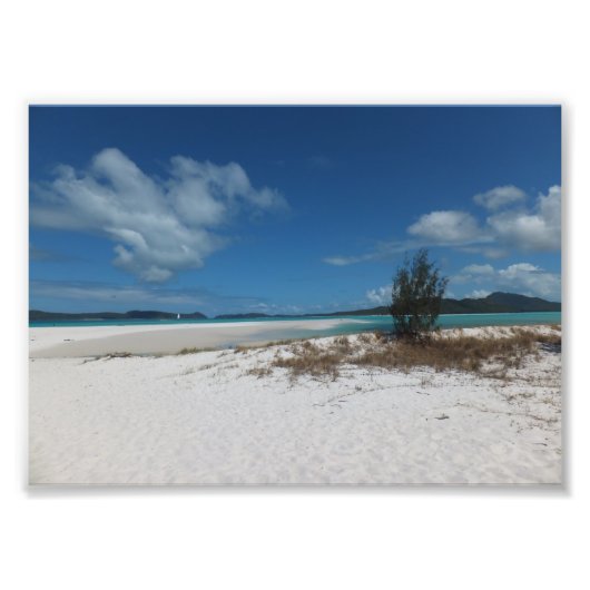 Impression Photo Plages et ciel bleu (Devant)