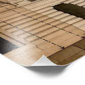 Impression Photo Plan d'architecture du Capitol américain 1859 (Coin)