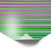 Impression Photo Plan pyramidal psychédélique (Coin)