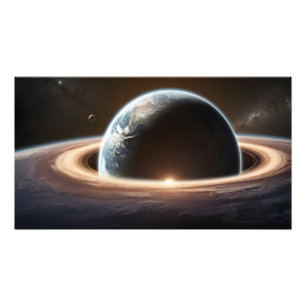 Impression Photo Planète terrestre de l'espace
